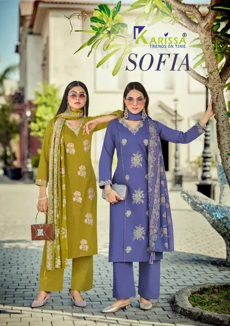 Sofia By Karissa Pure Cotton Wholesale Kurti With Bottom Dupatta In India